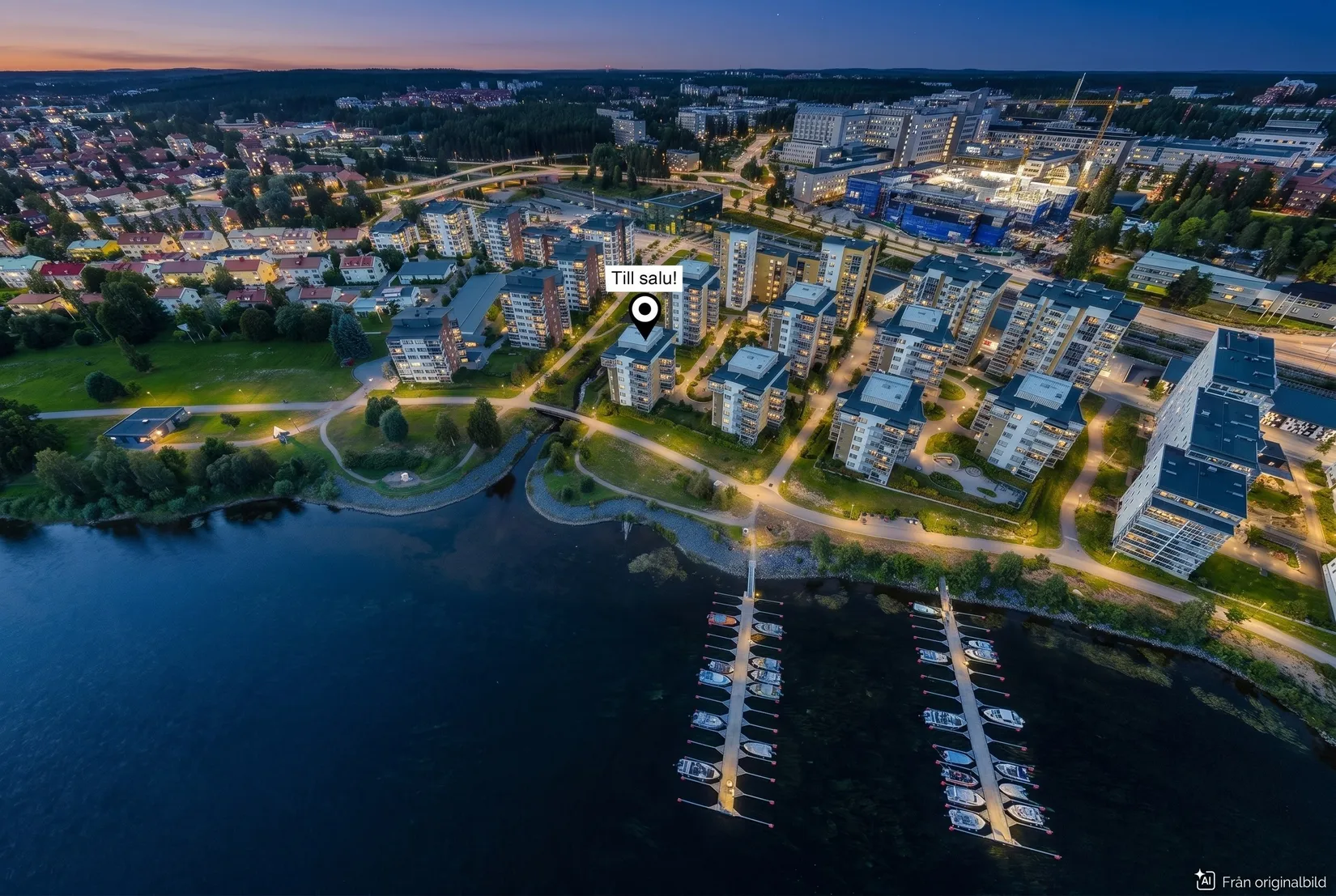 Bostadsrätt, Hoppets Gränd 6, Öbacka Strand, Umeå