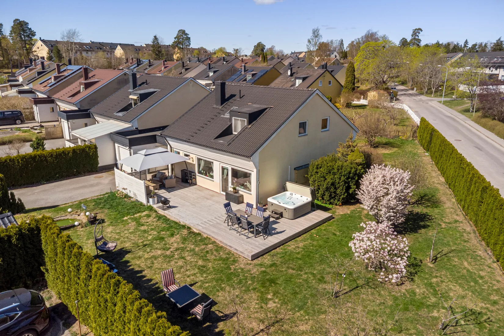 Villa, Basgränd 49, Kälvesta, Stockholm