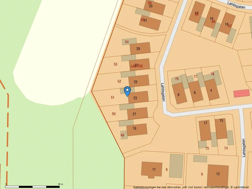 Villa, Lahtisgatan 23, Lillhamra, Västerås