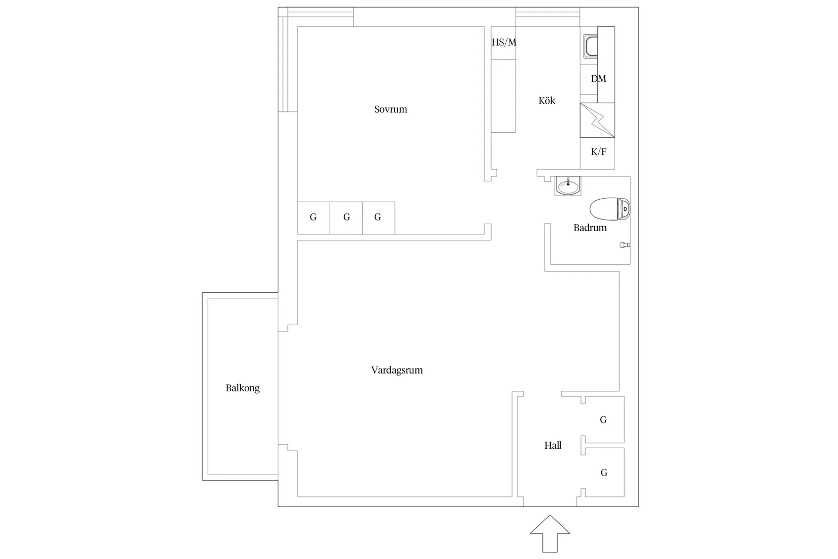 Bostadsrätt, Stenbocksgatan 6, Norrmalm, Borås