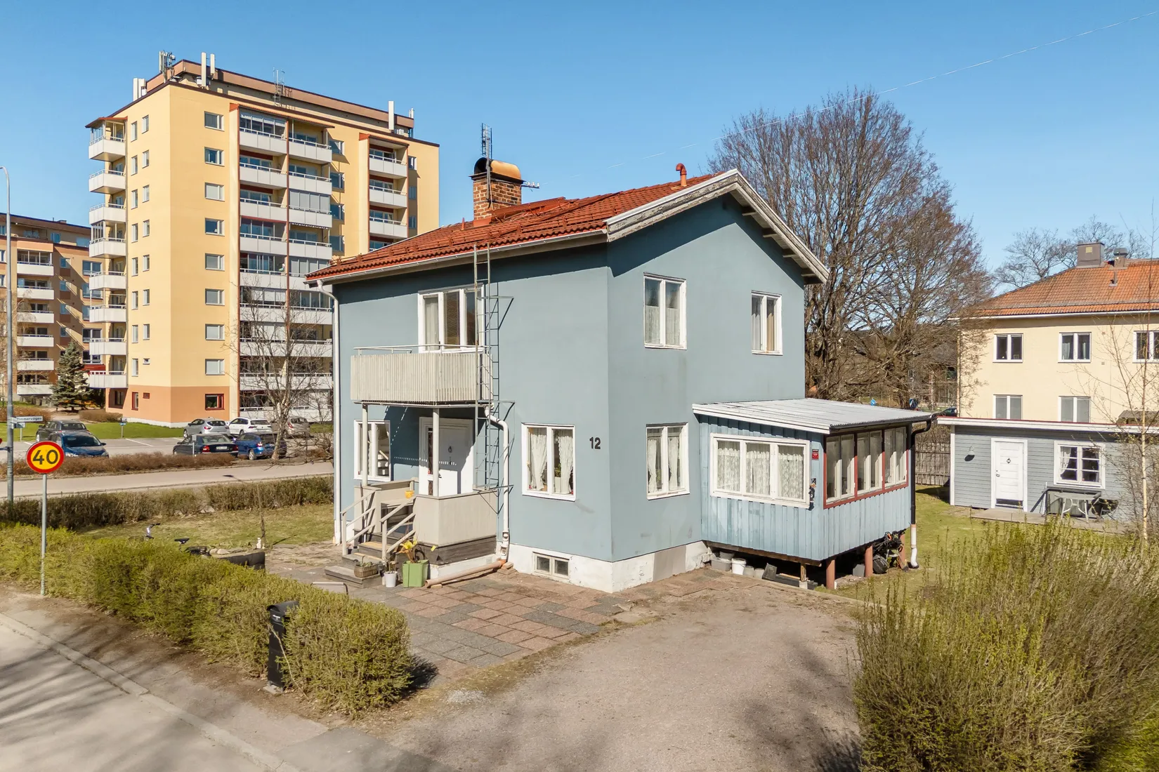 Villa, Östra Tvillingvägen 12, Centralt, Falun