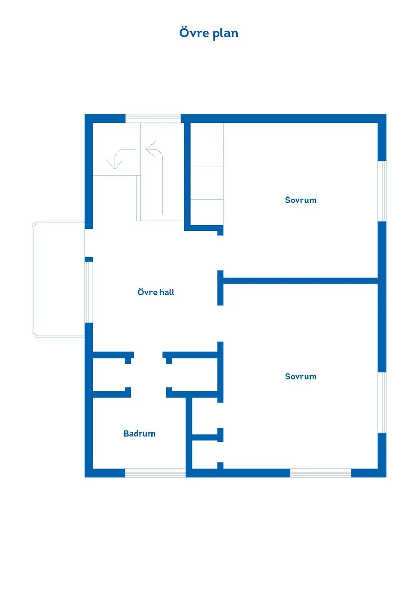 Villa, Östra Tvillingvägen 12, Centralt, Falun