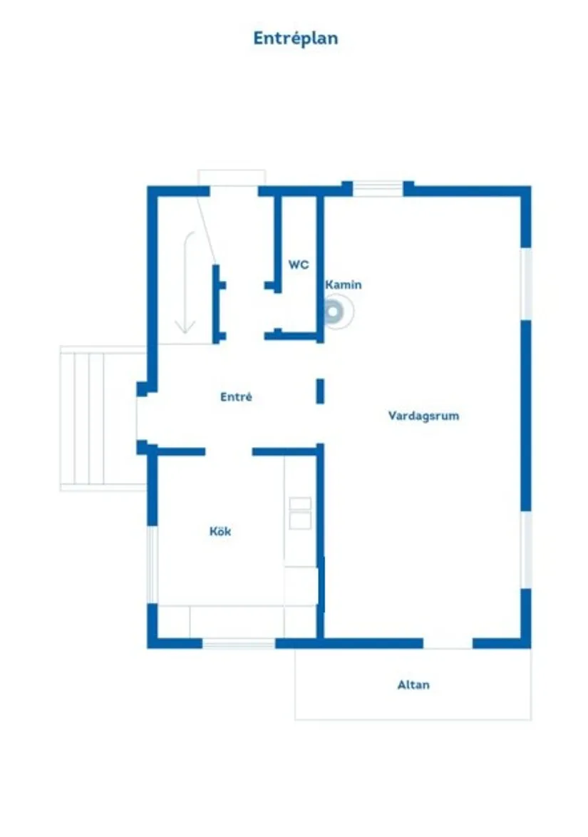 Villa, Östra Tvillingvägen 12, Centralt, Falun