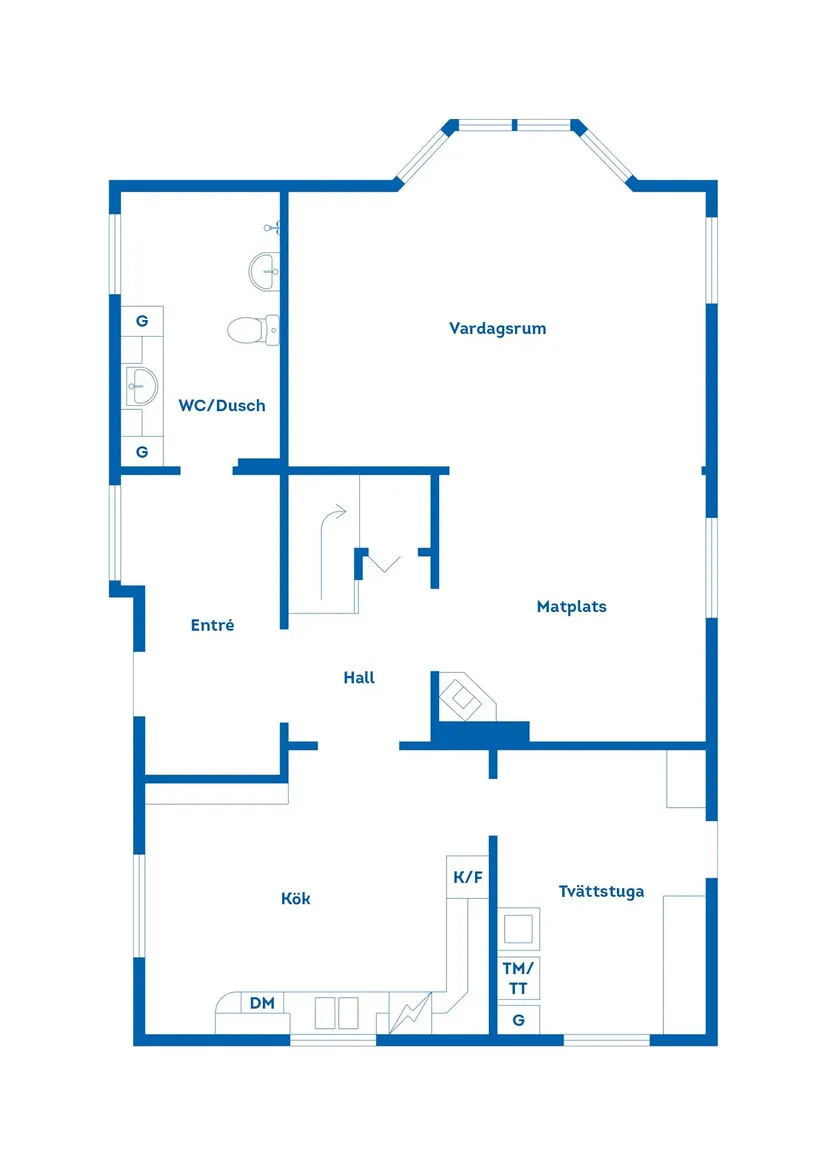 Villa, Södra vägen 58, Svalliden, Oskarshamn