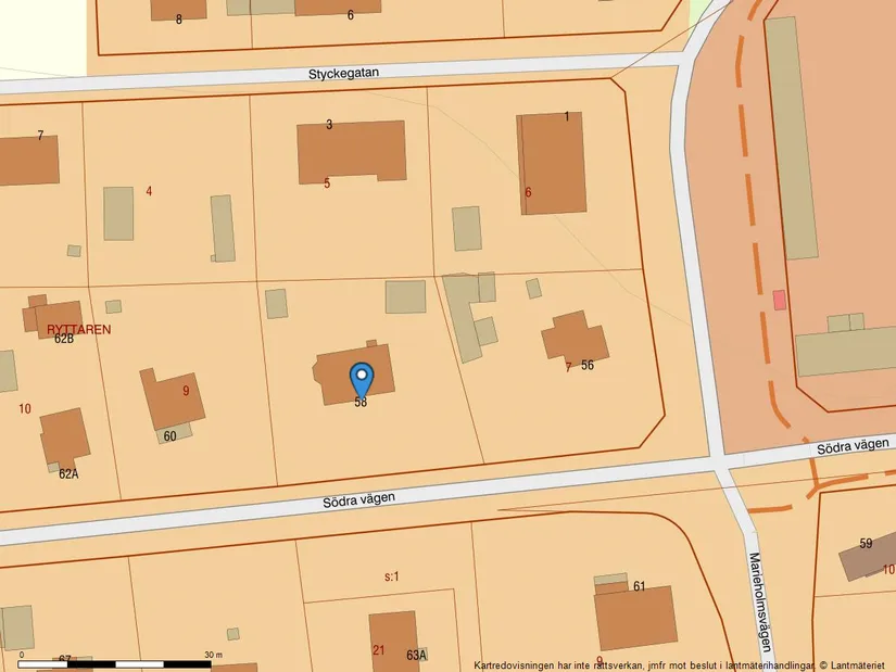 Villa, Södra vägen 58, Svalliden, Oskarshamn