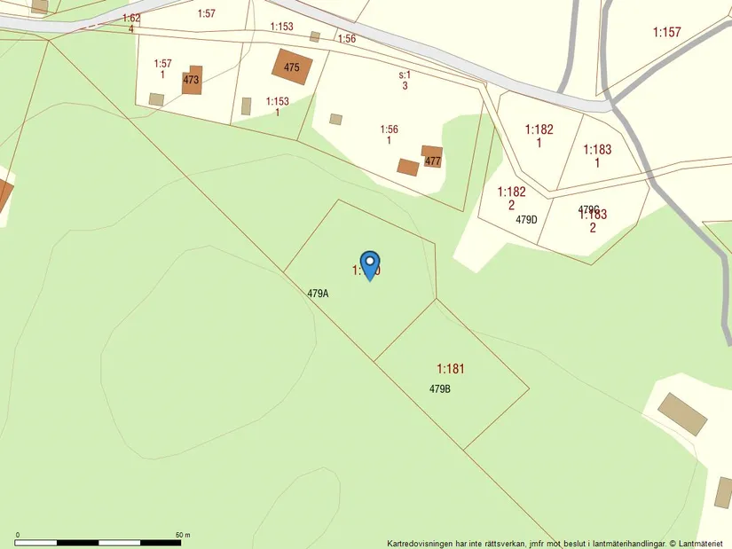 Tomt,  Lindvreta 479A, Hallkved, Uppsala