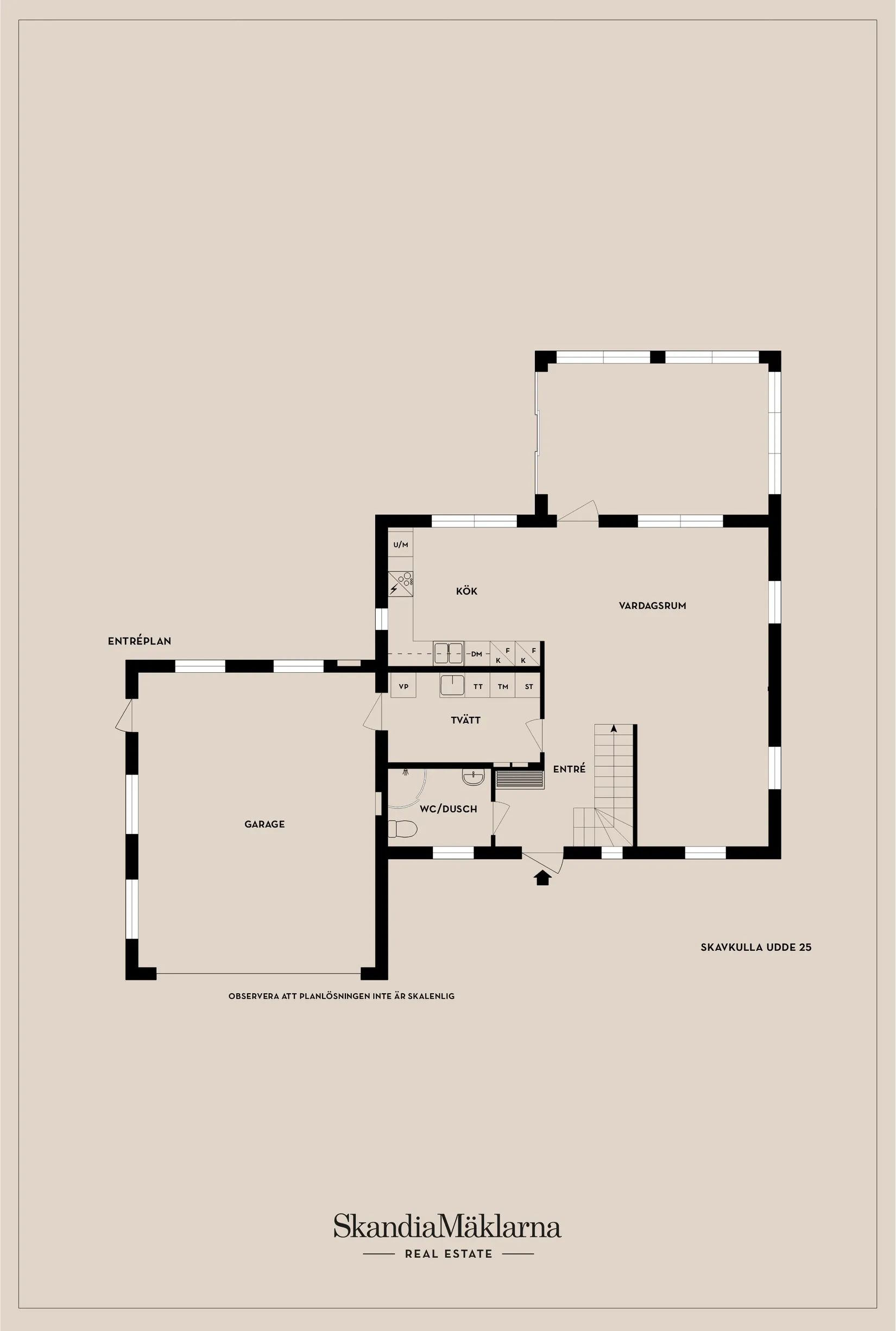 Villa, Skavkulla udde 25, Skavkulla, Karlskrona