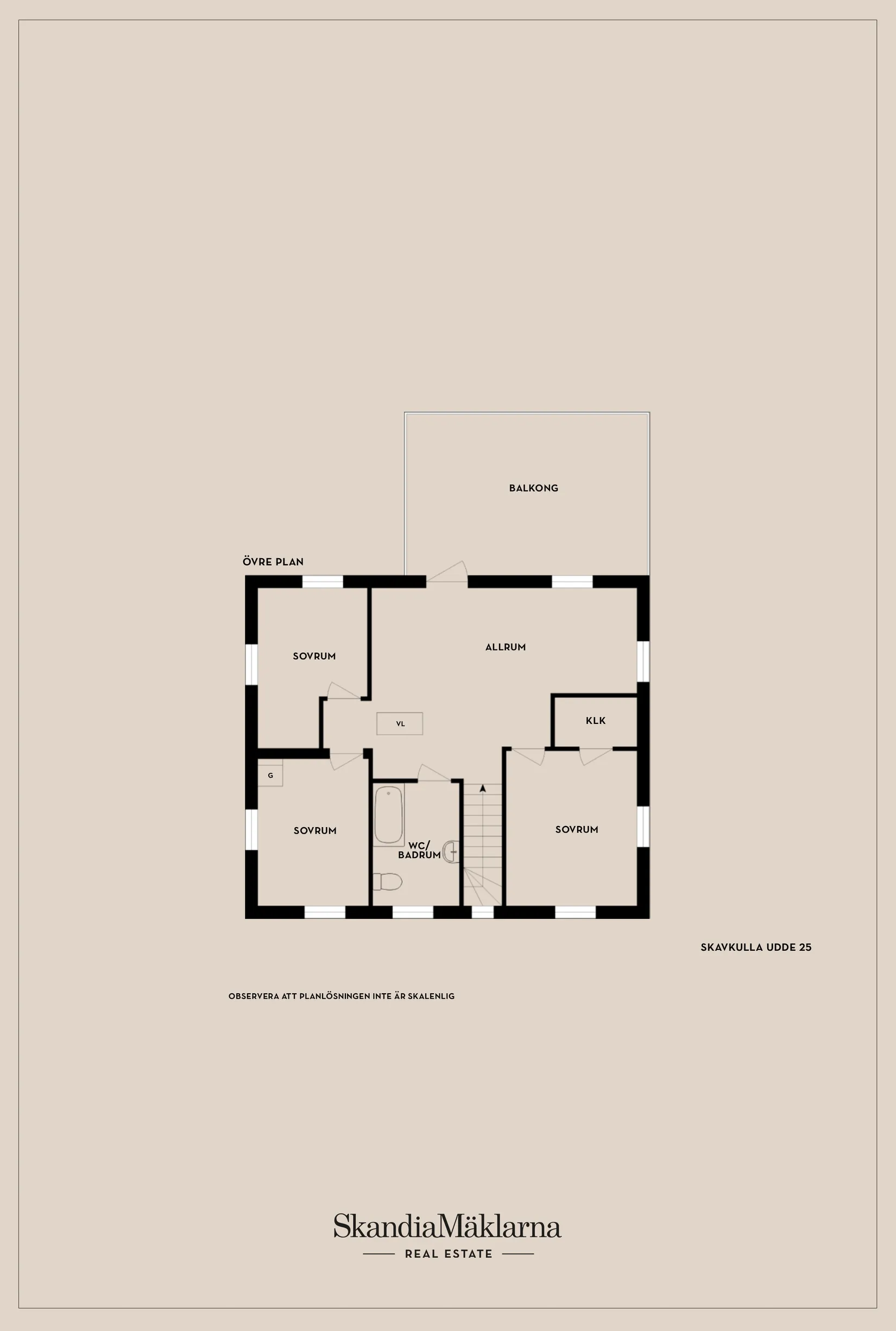 Villa, Skavkulla udde 25, Skavkulla, Karlskrona
