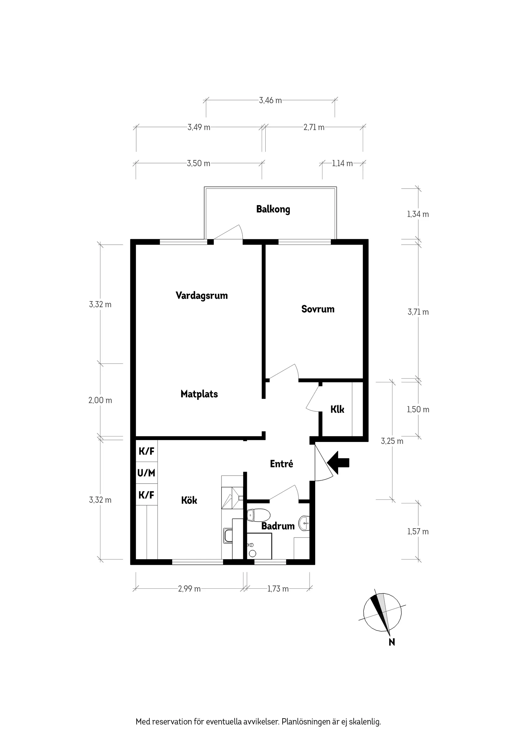 Bostadsrätt, Kaggeledsgatan 40C, Munkebäck, Göteborg