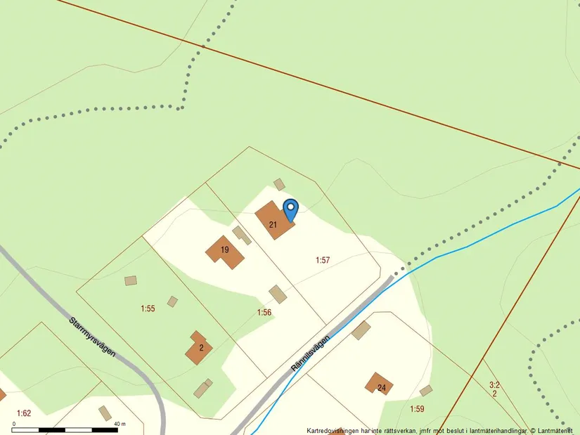 Villa, Rännilsvägen 21, Grindmossen, Österåker