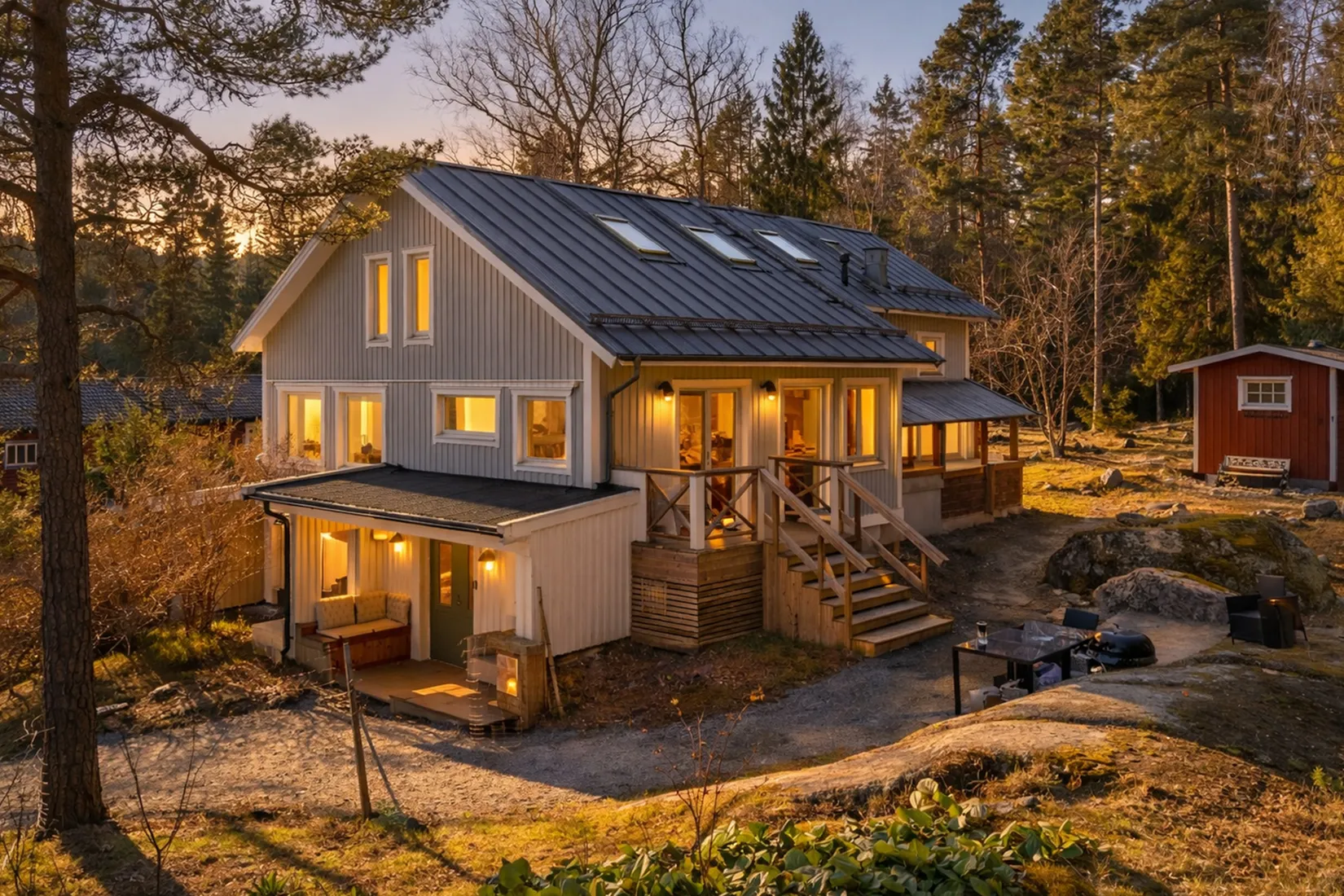 Villa, Rännilsvägen 21, Grindmossen, Österåker