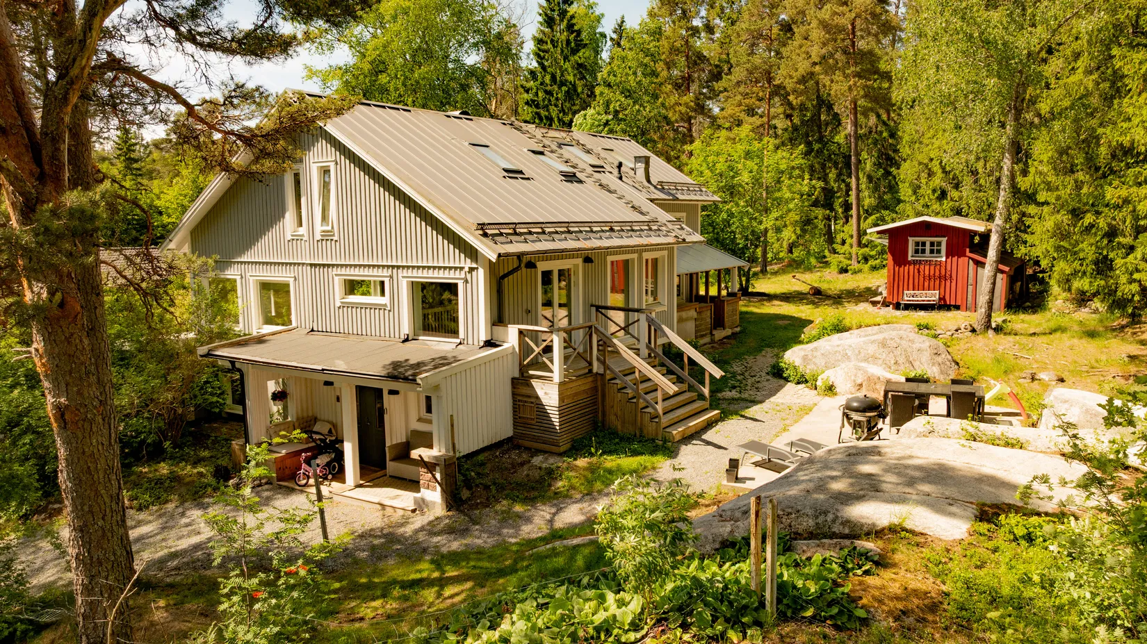 Villa, Rännilsvägen 21, Grindmossen, Österåker