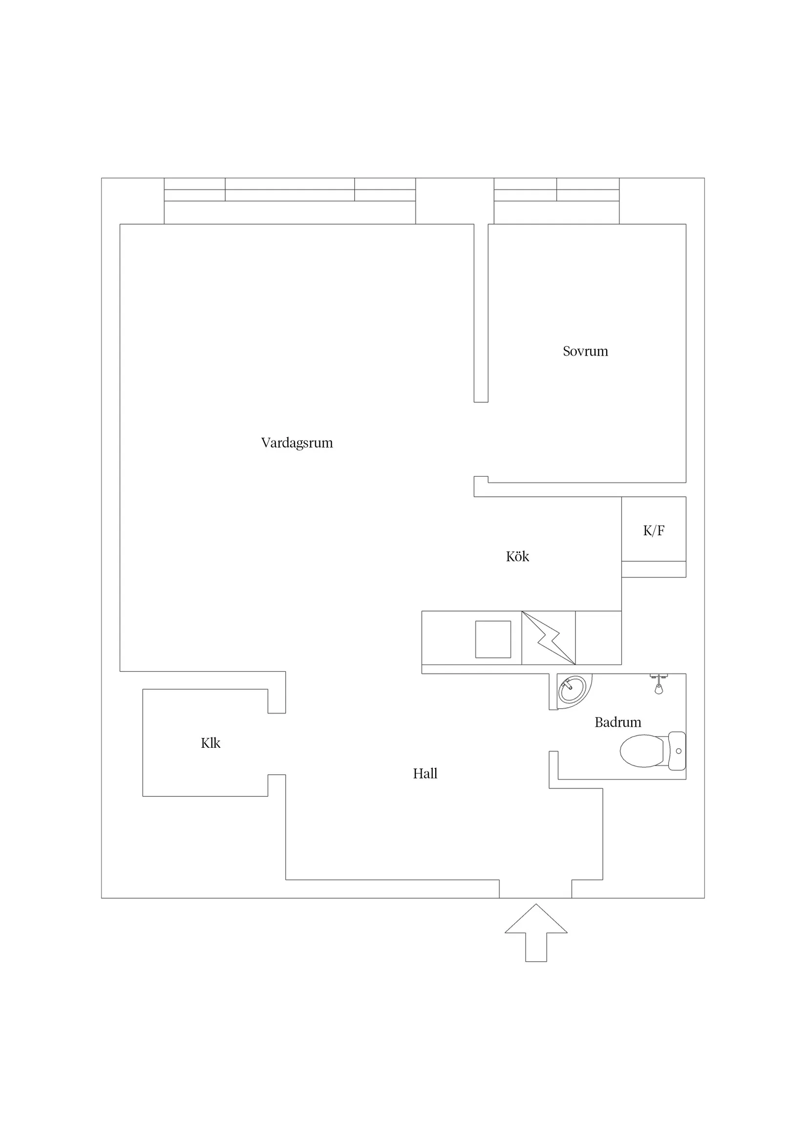 Bostadsrätt, Ehrensvärdsgatan 3, Rörsjöstaden, Malmö