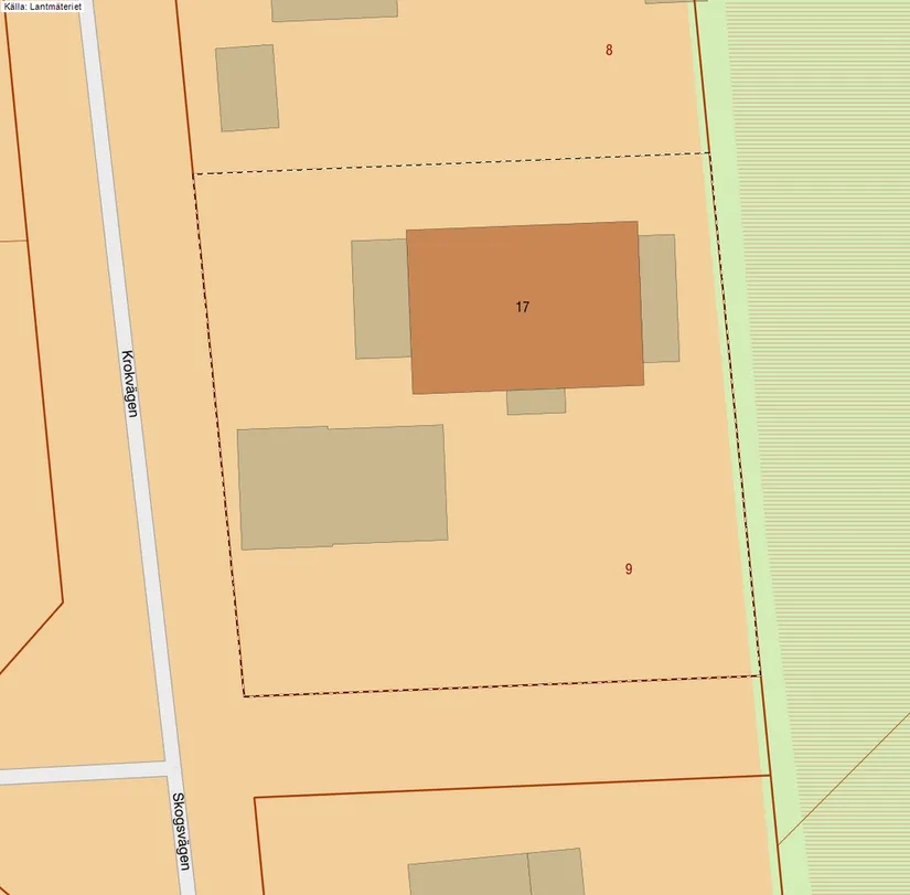 Villa, Krokvägen 17, Vindeln