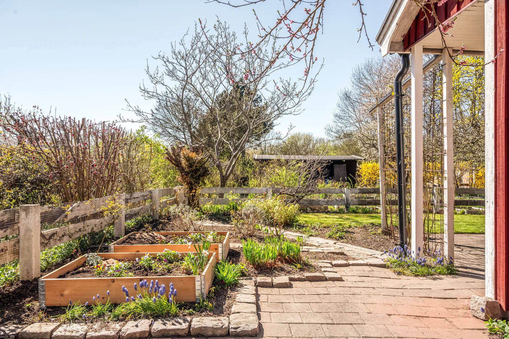 Fritidshus, Kolonivägen 3 - Kolonistuga (nr 9) på koloniområdet Oskarshem III, Oscarshem, Lund