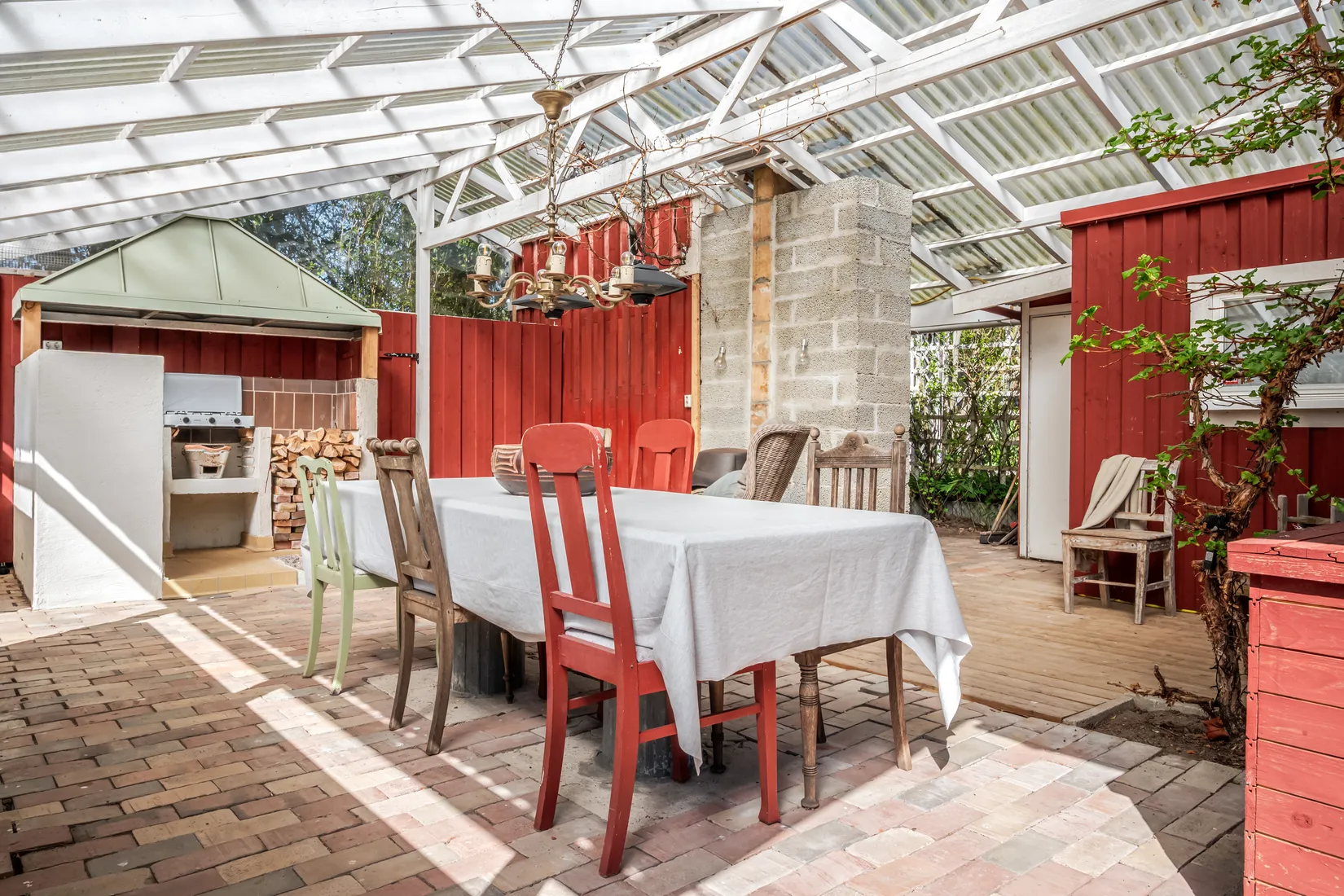 Fritidshus, Kolonivägen 3 - Kolonistuga (nr 9) på koloniområdet Oskarshem III, Oscarshem, Lund