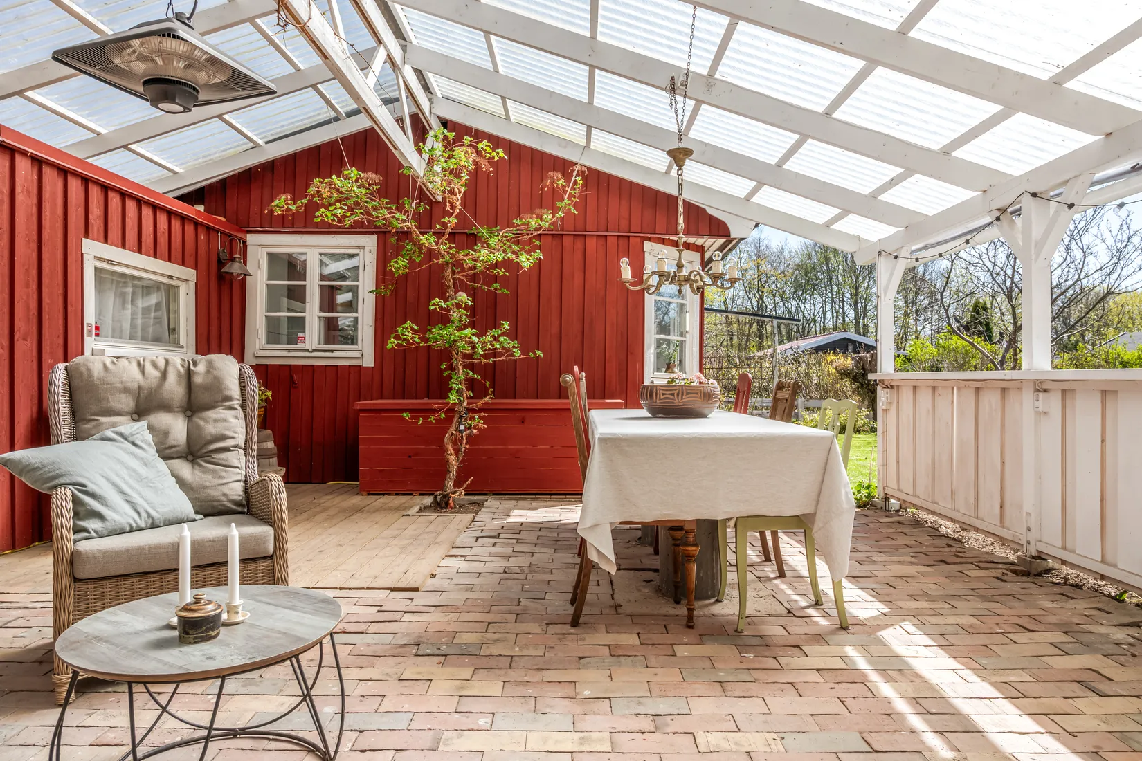 Fritidshus, Kolonivägen 3 - Kolonistuga (nr 9) på koloniområdet Oskarshem III, Oscarshem, Lund