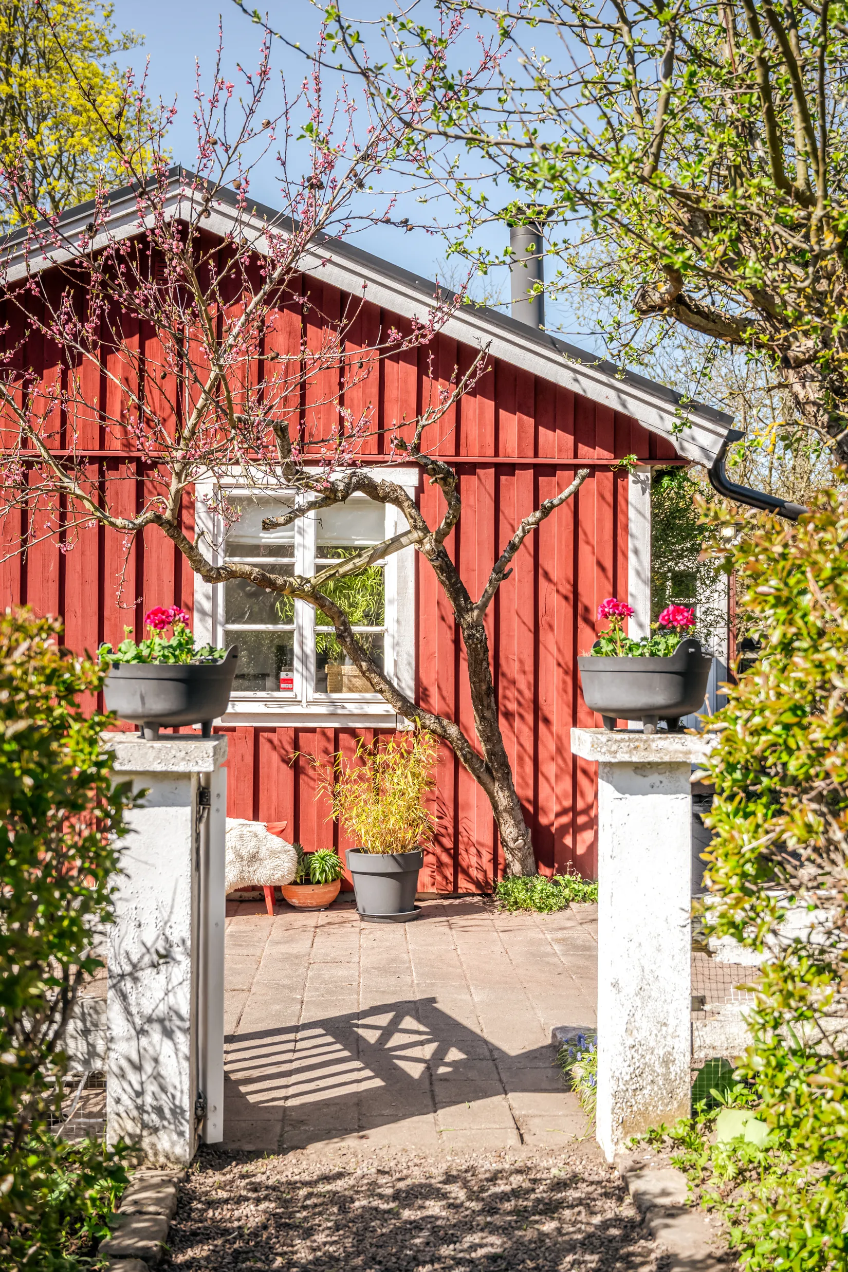 Fritidshus, Kolonivägen 3 - Kolonistuga (nr 9) på koloniområdet Oskarshem III, Oscarshem, Lund