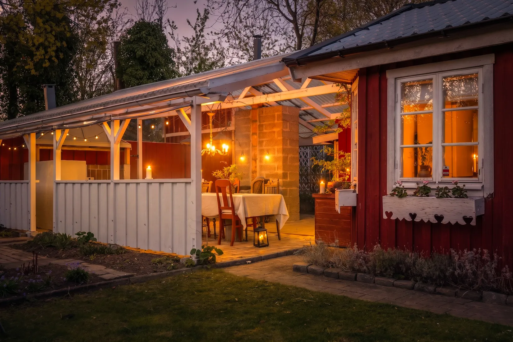 Fritidshus, Kolonivägen 3 - Kolonistuga (nr 9) på koloniområdet Oskarshem III, Oscarshem, Lund