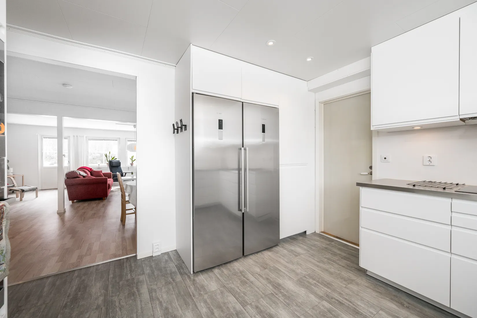 Villa, Radhus, Radarvägen 50, Lombolo, Kiruna