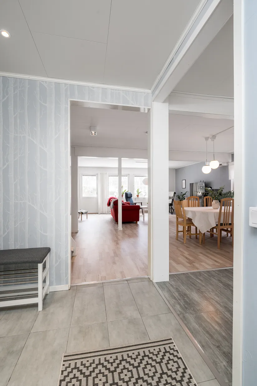 Villa, Radhus, Radarvägen 50, Lombolo, Kiruna