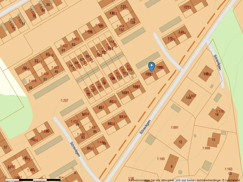 Villa, Radhus, Söravägen 101, Söra, Österåker