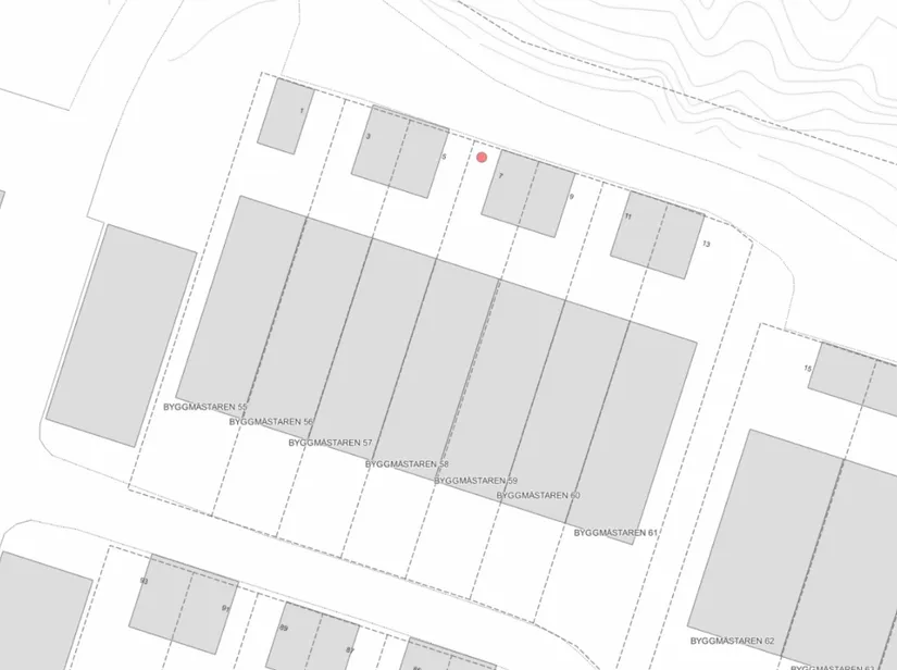 Villa, Radhus, Byggmästarvägen 7, Utsälje, Huddinge