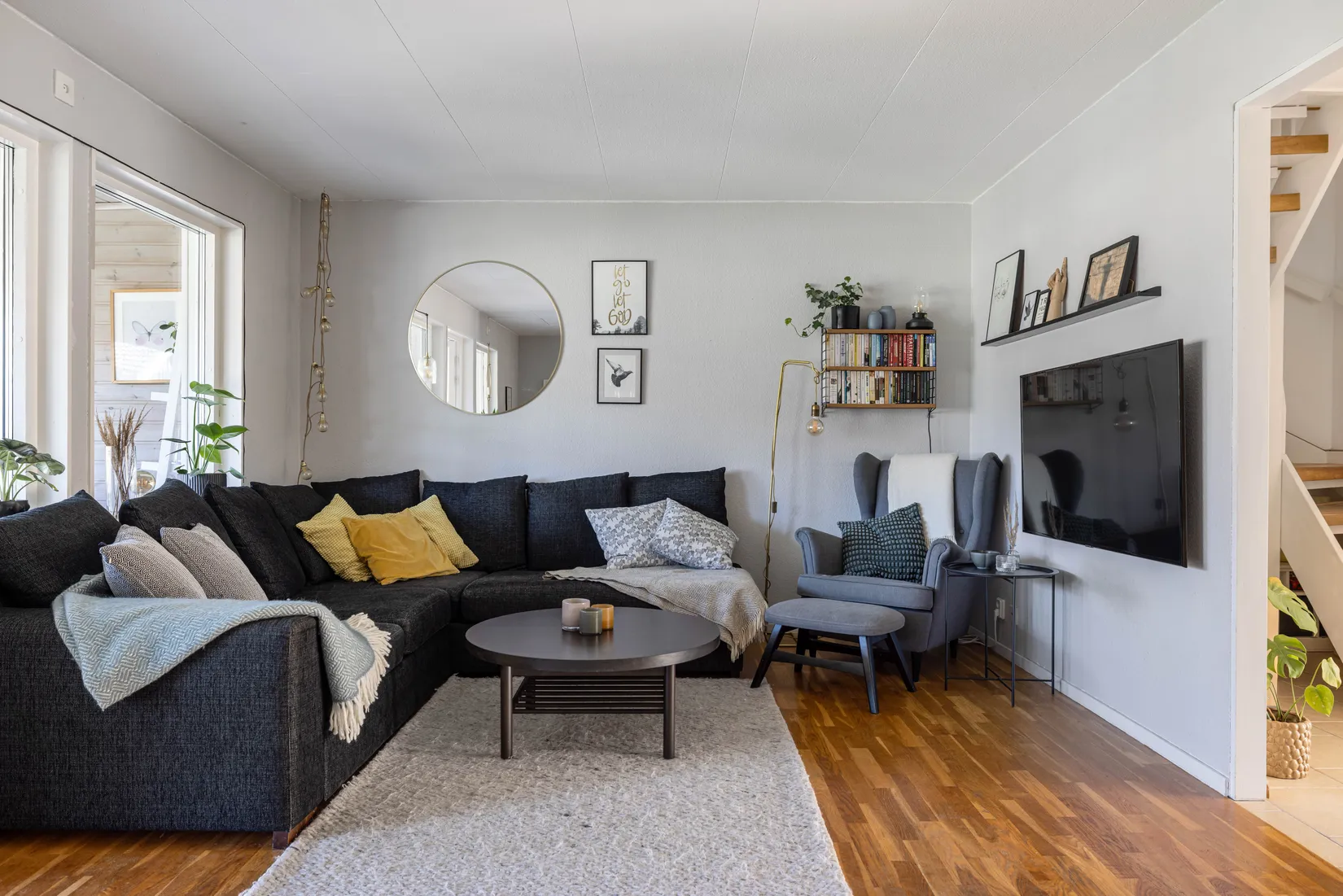 Radhus, Klackens Östergränd 11, Fyllinge, Halmstad