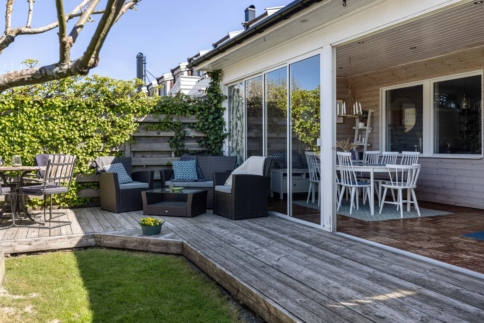 Radhus, Klackens Östergränd 11, Fyllinge, Halmstad