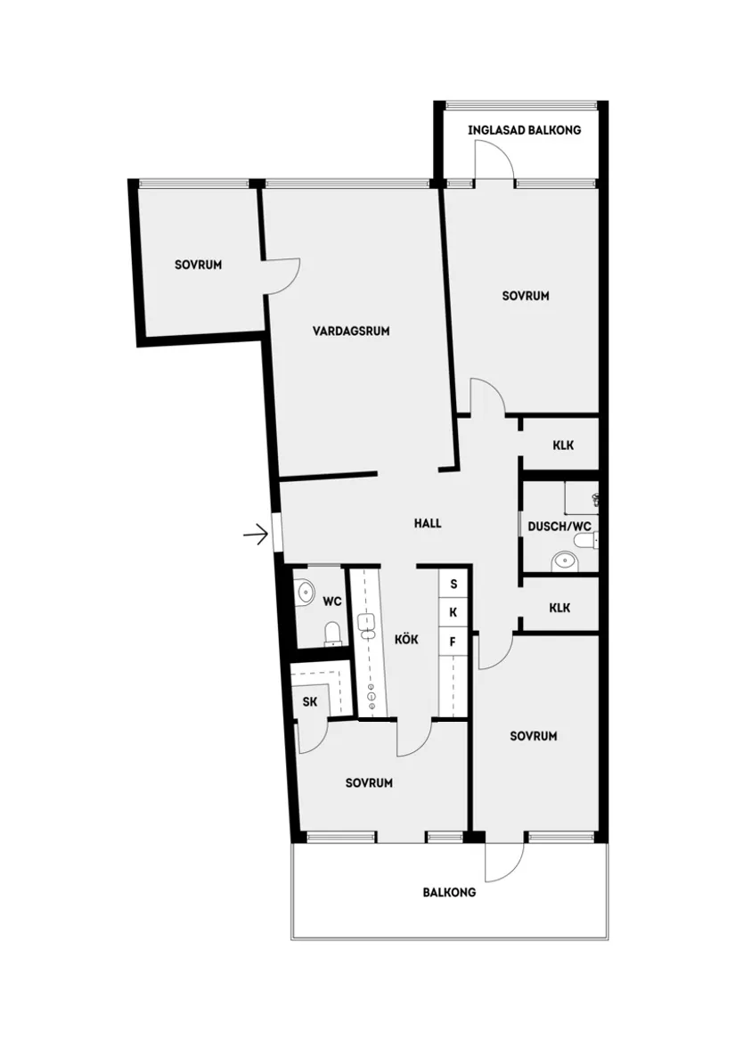 Bostadsrätt, Grindtorpsvägen 43, 7tr, Grindtorp, Täby