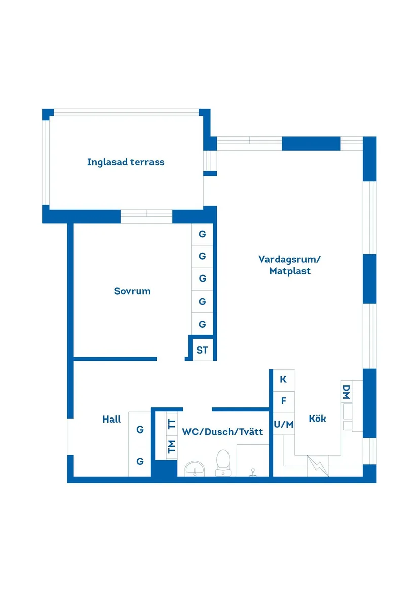 Bostadsrätt, Fahlmansgatan 7A, Ulricehamn