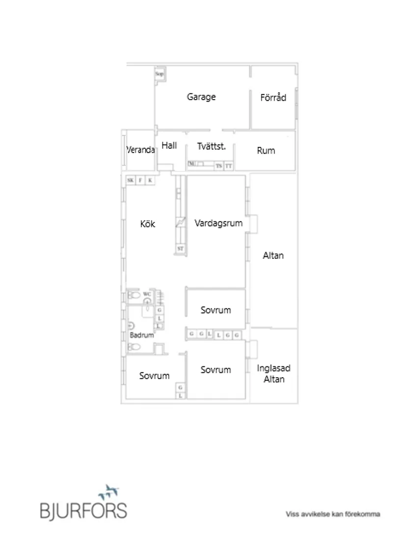 Villa, Bronsgatan 4, Skellefteå