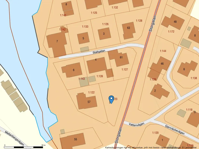 Tomt, Storgatan 59, Sotenäs