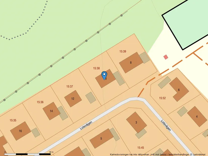 Villa, Lotsvägen 10, Bondsjöhöjden, Härnösand