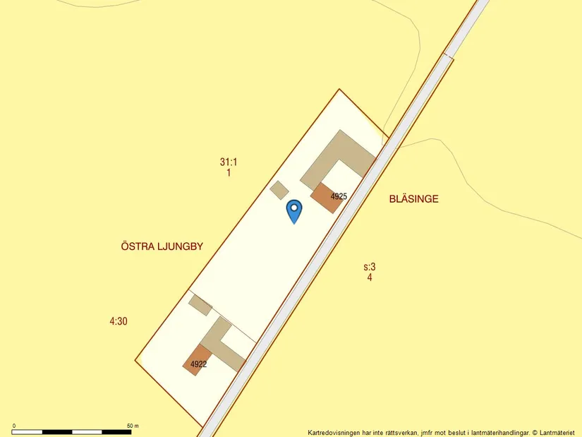 Villa, Bläsinge 4925, Östra Ljungby, Klippan