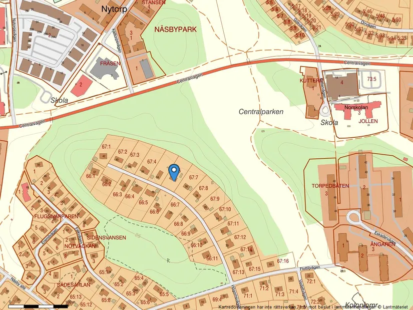 Villa, Högomsvägen 32, Näsbypark, Täby