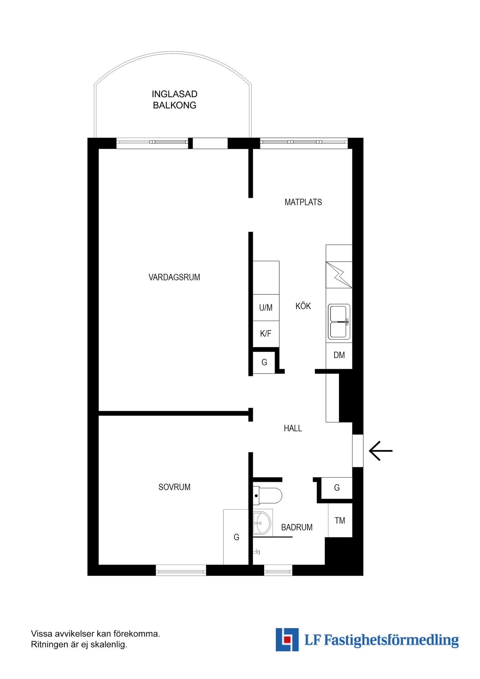 Bostadsrätt, Sofielundsvägen 1, Sollentuna Centrum, Sollentuna