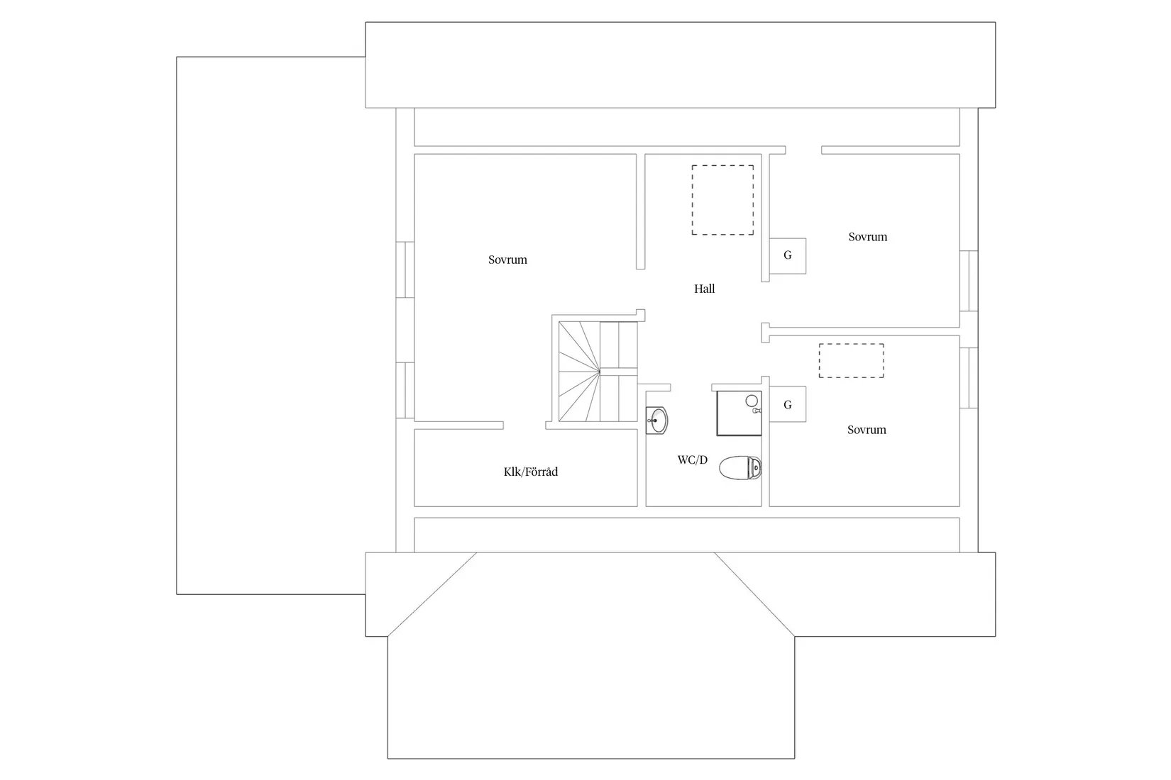 Villa, Bättringsvägen 45, Lugnet, Växjö