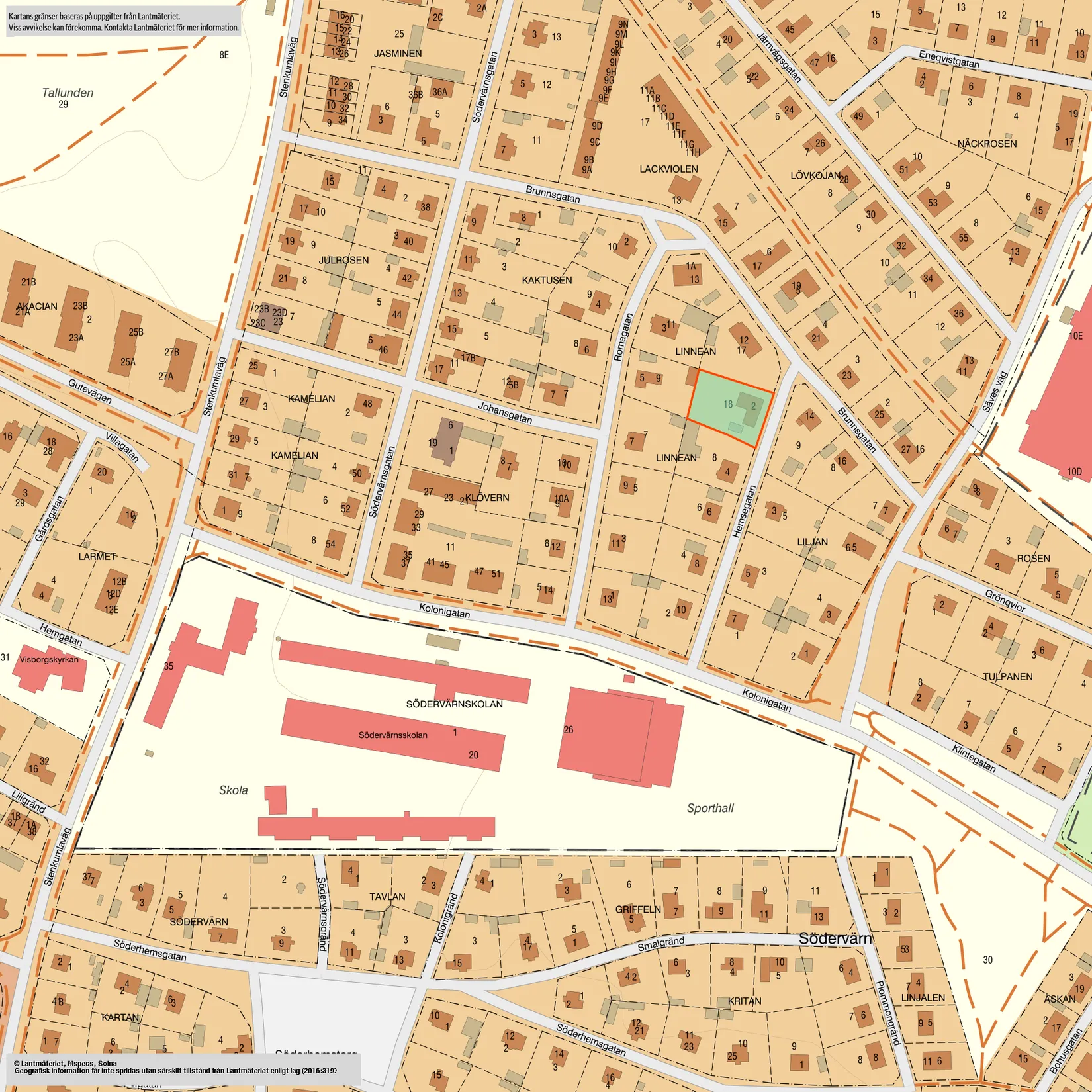 Villa, Hemsegatan 2, Visby - Södervärn, Gotland