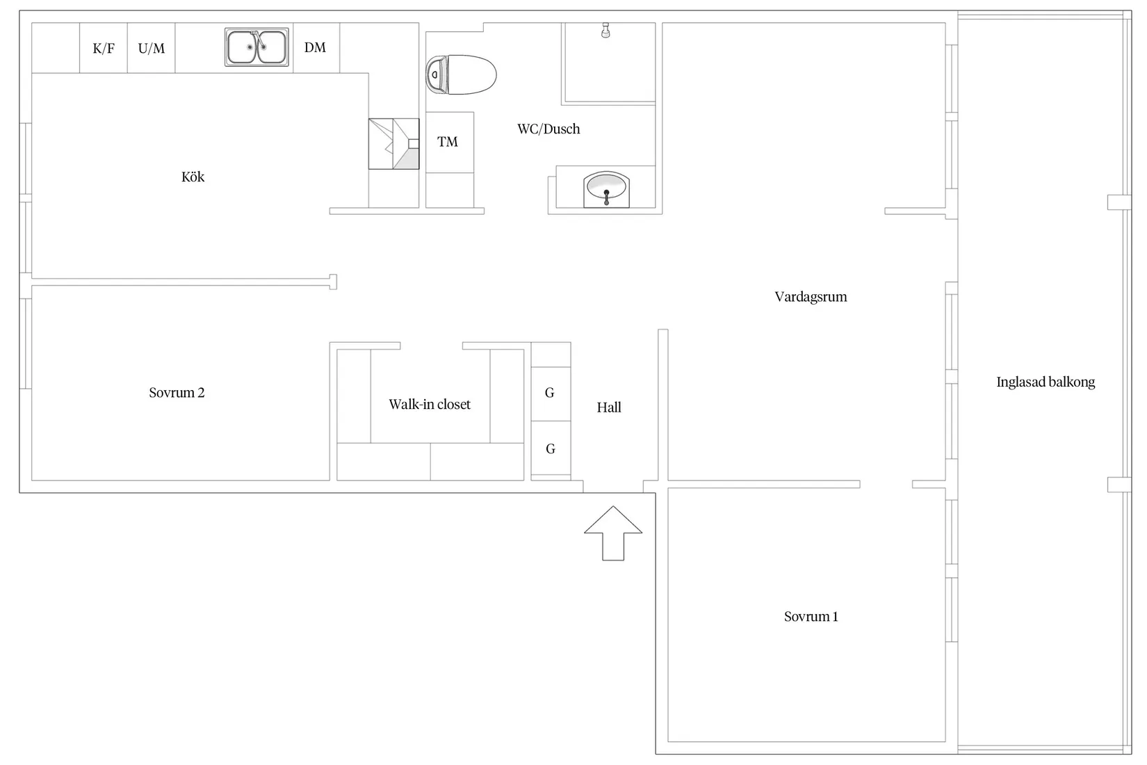 Bostadsrätt, Sunnanväg 18M, Klostergården, Lund