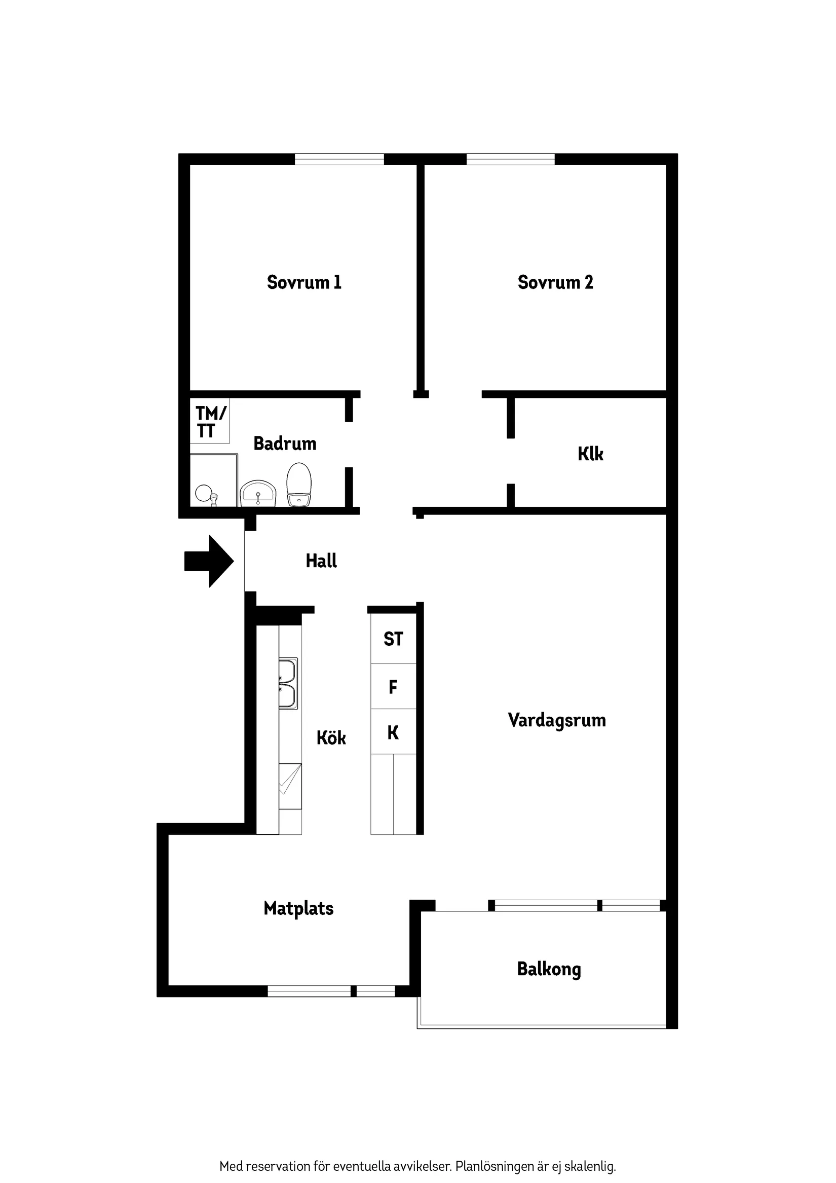 Bostadsrätt, Västerlånggatan 28C, Eslöv