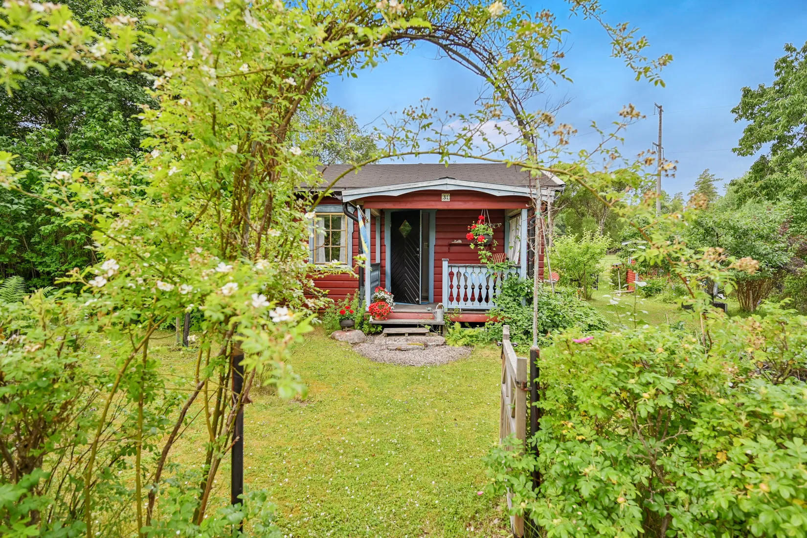 Villa, Vaxmyra kolonistuga nr 81, Runby, Upplands Väsby