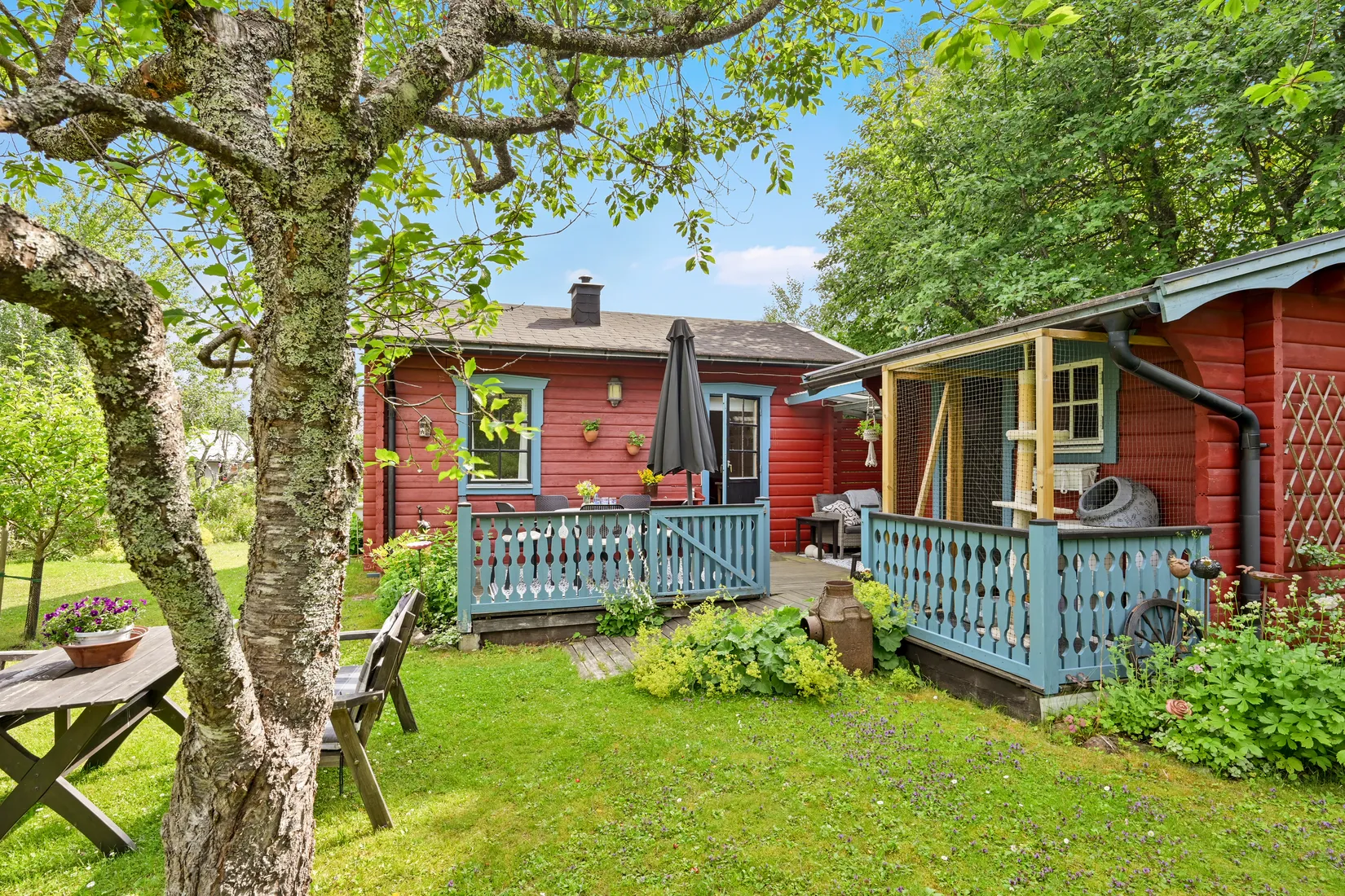 Villa, Vaxmyra kolonistuga nr 81, Runby, Upplands Väsby