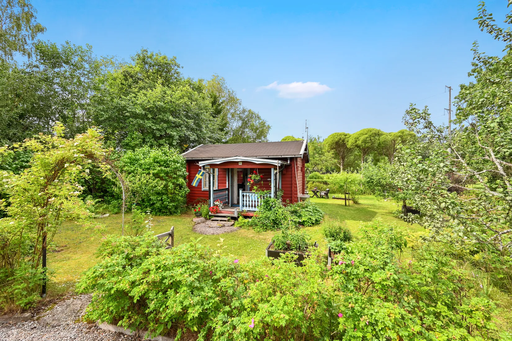 Villa, Vaxmyra kolonistuga nr 81, Runby, Upplands Väsby