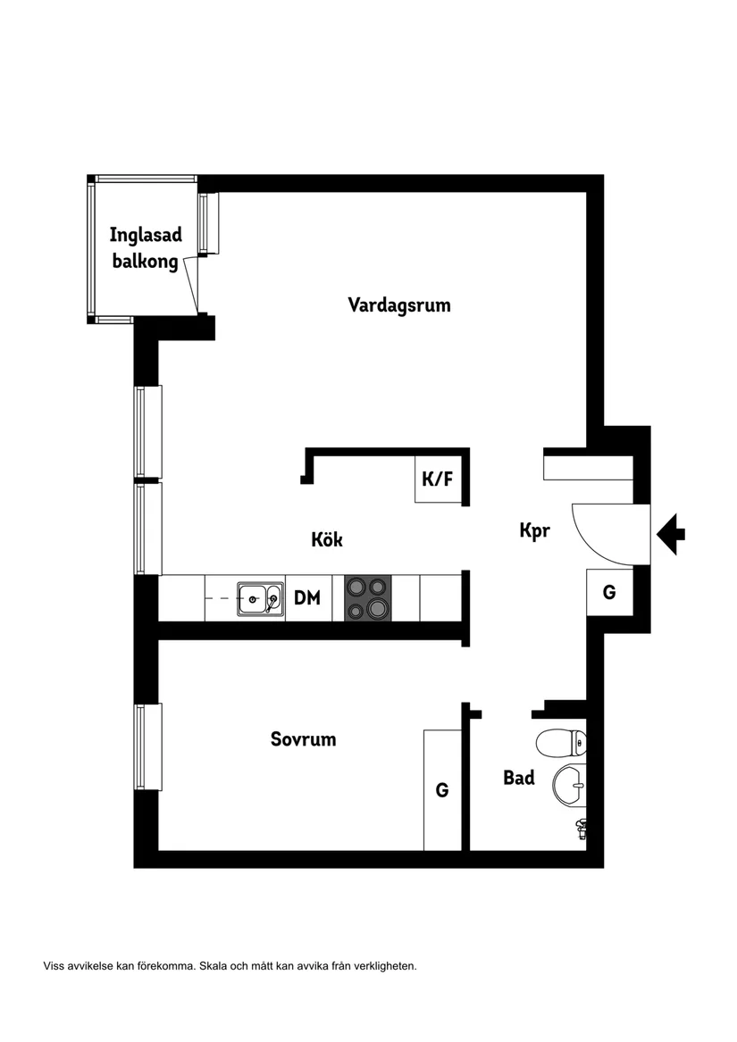 Bostadsrätt, Ljunggatan 2, Bergviken, Luleå