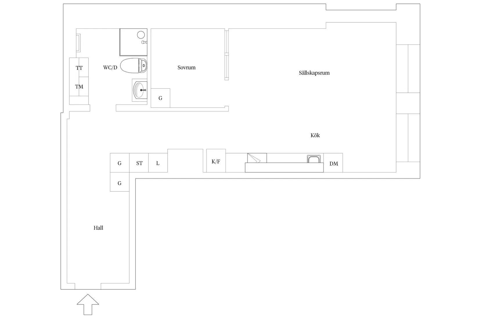 Bostadsrätt, Industrigatan 4A, Norra Sorgenfri, Malmö