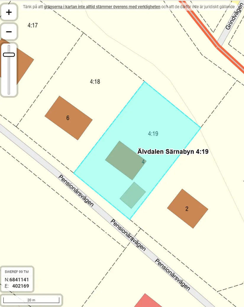 Villa, Pensionärsvägen 4, Särna centralt, Älvdalen