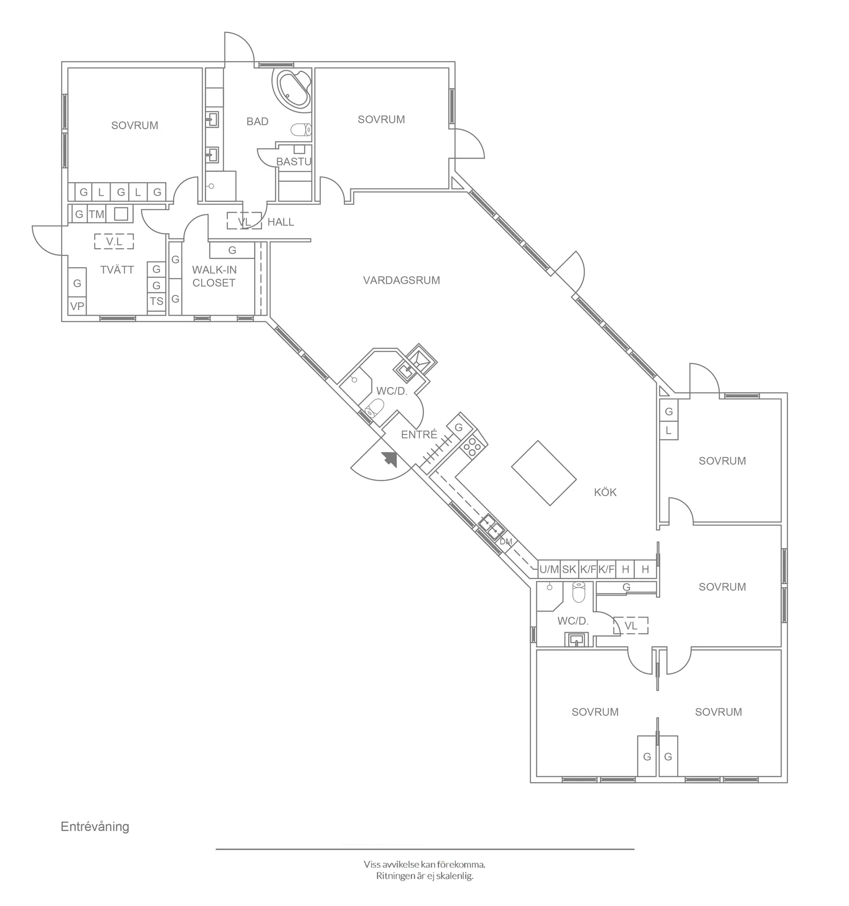 Villa, Västra Örnvägen 22/ Berghs Väg 28, Ljungskogen, Vellinge