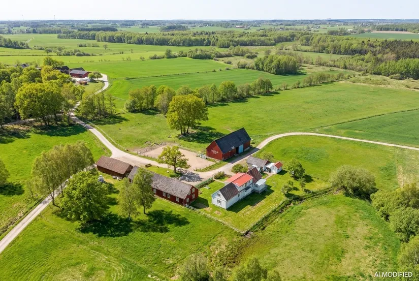 Villa, Korndal 1, Tvååker, Varberg