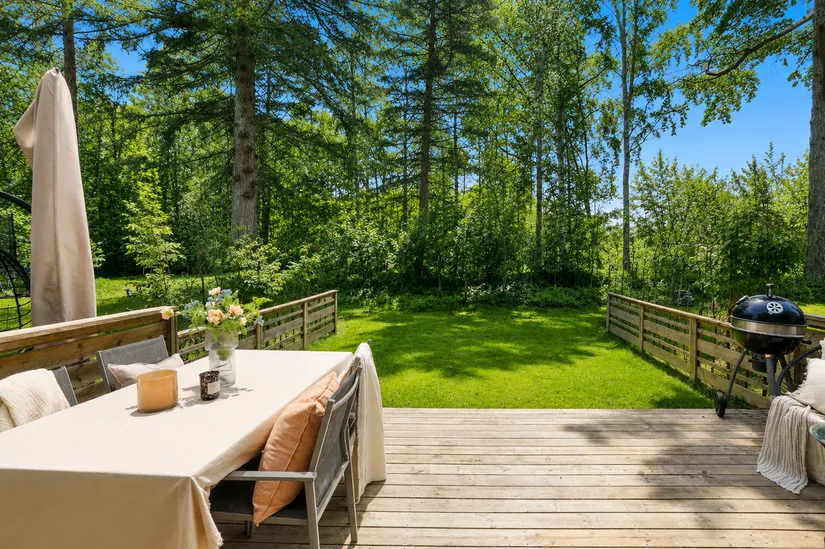 Radhus, Åkermarksvägen 6, Stockfallet, Karlstad